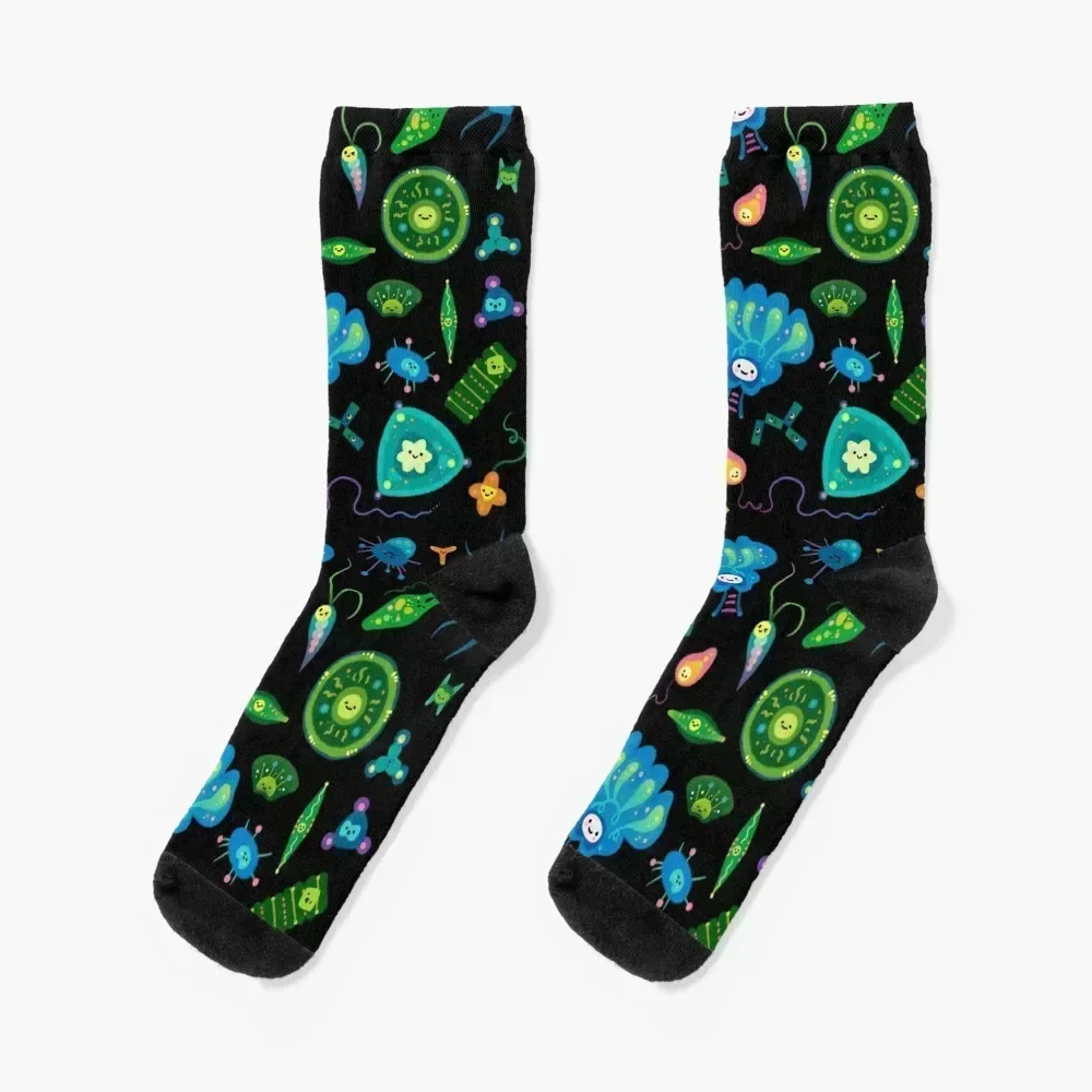 

Phytoplankton Socks christmass gift Toe sports retro valentine gift ideas Women's Socks Men's