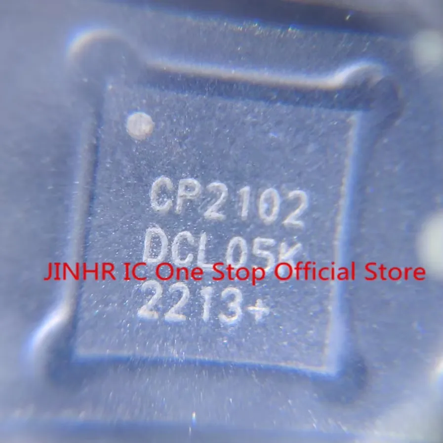 

New 2PCS CP2102 CP2102-GMR, SINGLE-CHIP USB-TO-UART BRIDGE