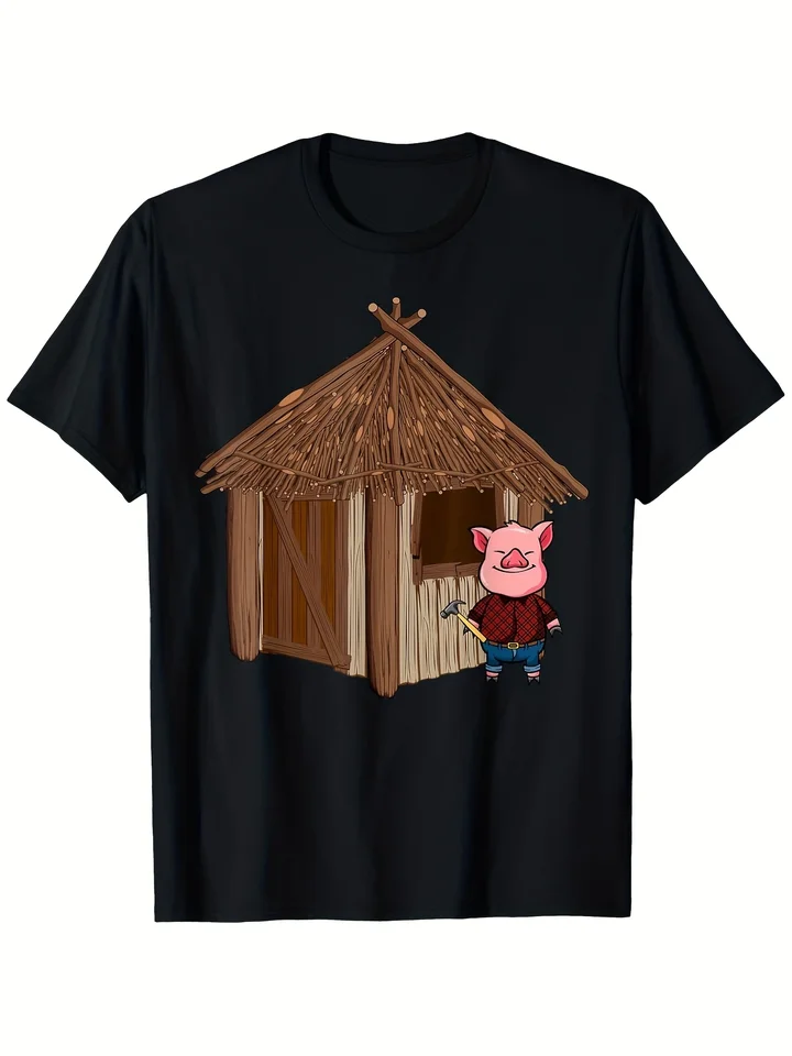 Three Little Pigs Lazy Halloween Costume T-shirt