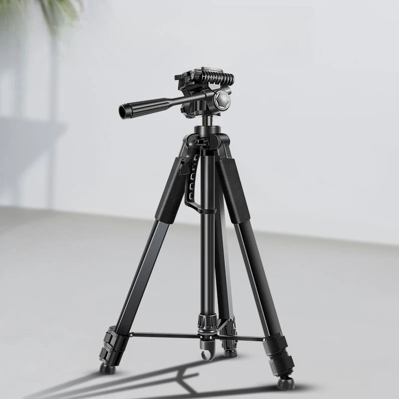 

Mobile phone holder shooting tripod with filling light retractable Internet celebrities taking video taking selfie god