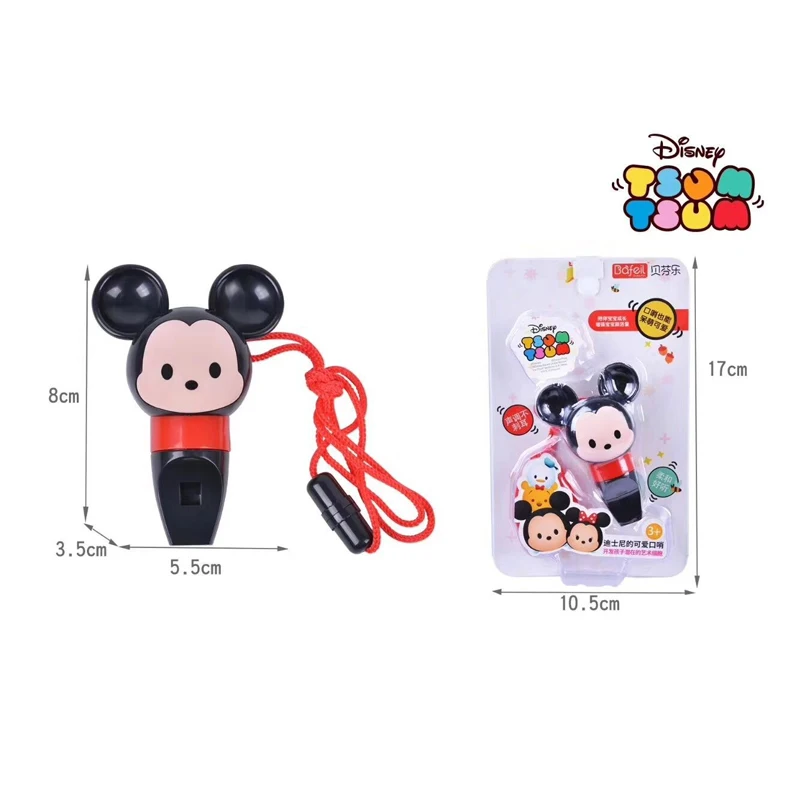 Disney Mickey Minnie Whistle for Children's Basketball Football Game Referee Training Whistle Cartoon Outdoor Whistle Kids Gifts