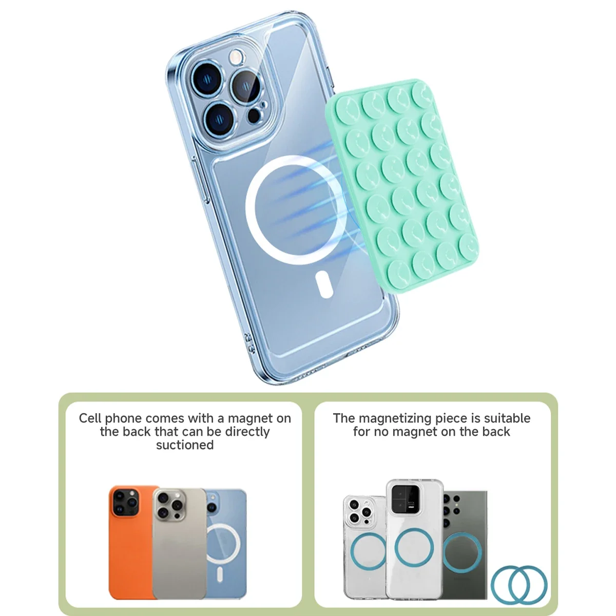 جانب واحد لوحة شفط سيليكون للهاتف المحمول تركيبات شفط كأس المدعومة لاصق سيليكون المطاط مصاصة الوسادة لأداة التثبيت