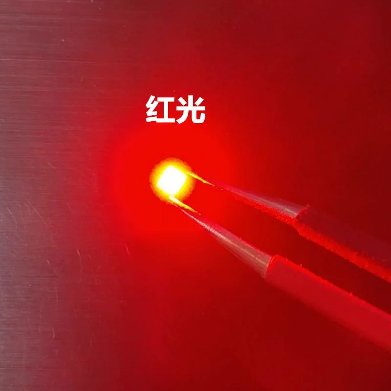 10PCS Audi car taillight 3528 four-pin red common negative notch negative ultra-bright brake light bead  LED LA E6SF