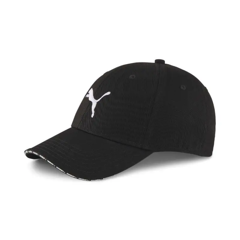 Puma black sun-blocking baseball cap for men and women, summer outdoor sports cap, duckbill cap 022824-01