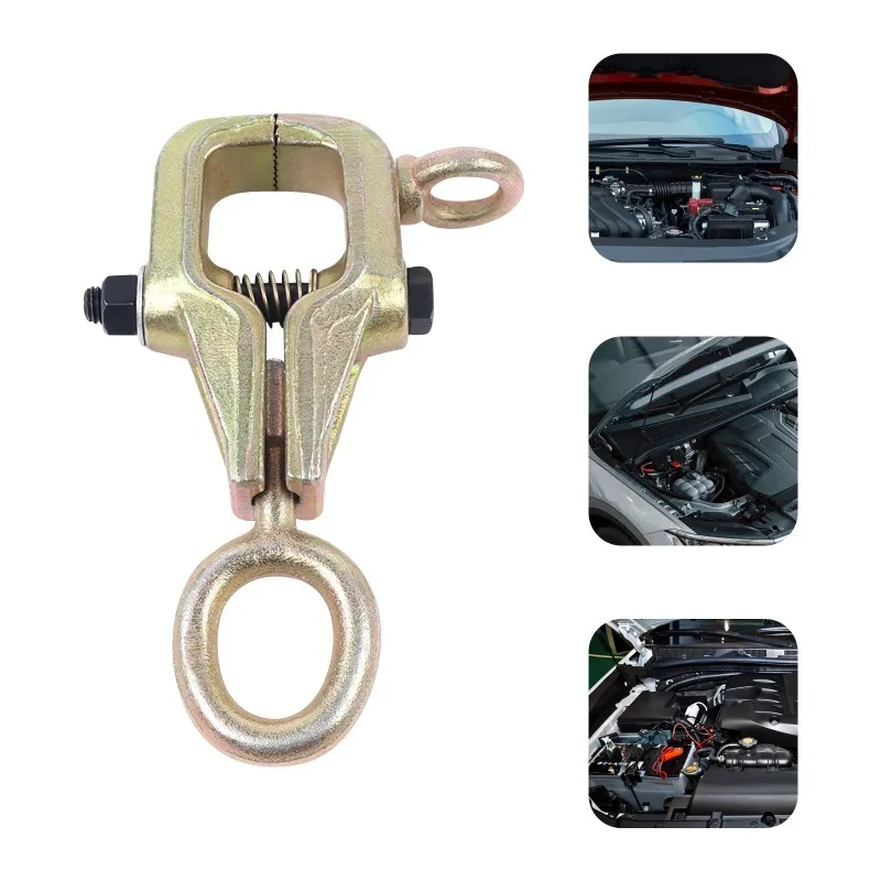 

Профессиональный и прочный 5-тонный натяжной зажим, самозатягивающийся зажим, подходит для обслуживания автомобиля и рамы кузова.