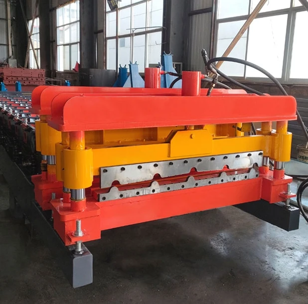Fully Automatic Metal Profile Circular Glazed Roofing Tile Roll Forming Machine