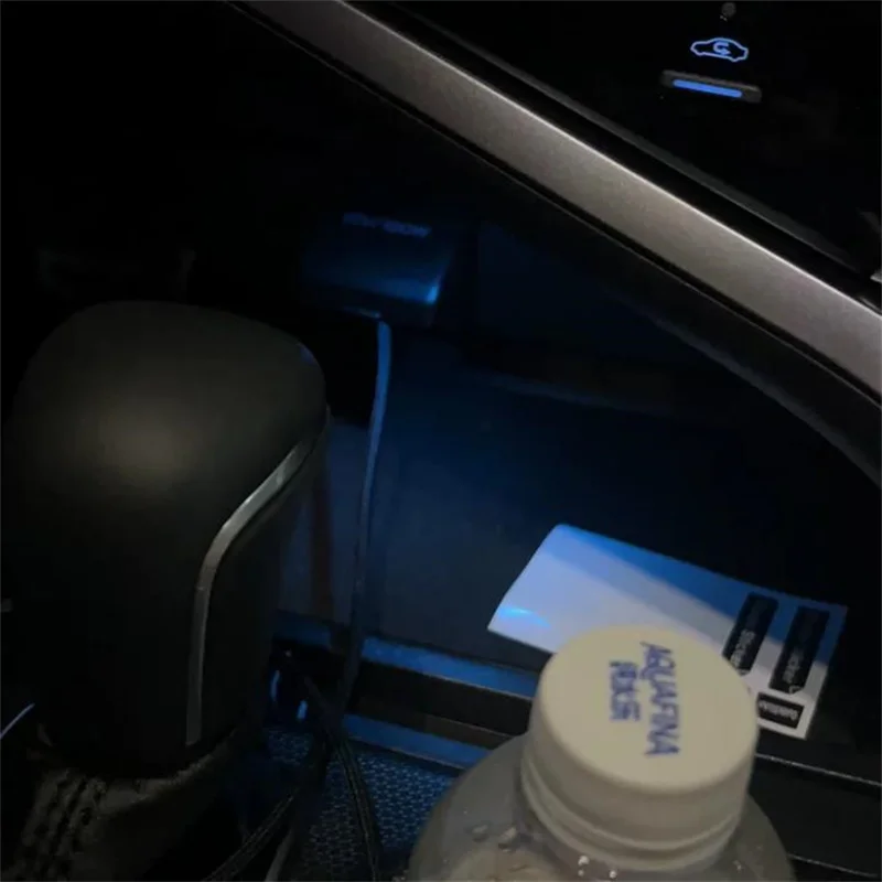 Central Control Storage Atmosphere Light LED Car Interior Water Cup Storage Box Light For Toyota Camry 2018 2019 2020 2021 2022