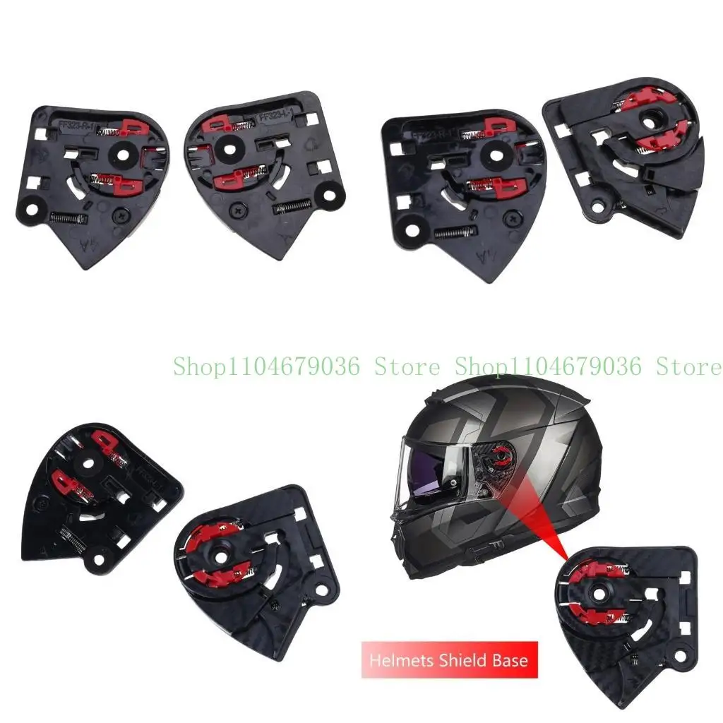 

652F Helmet Shield Base Holder for FF801 FF323 Helmet Lens Holder Base Visors Parts