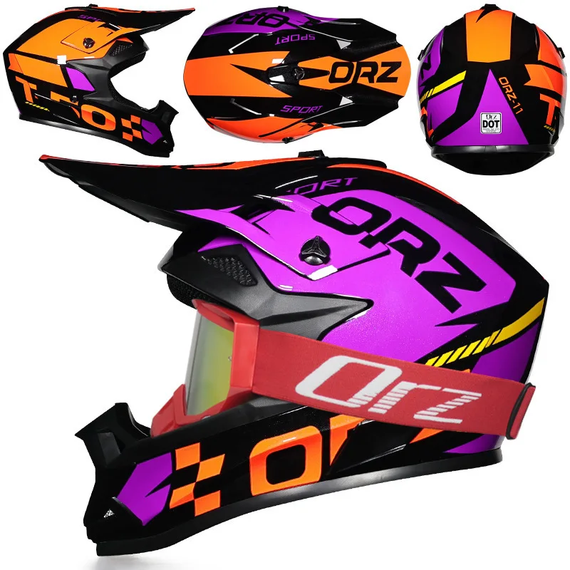 Racing Helmets Motorcycle Helmet Childrenr rally Unisex Motocross Helmet Sports helmet Casco Off-Road Professional Racing 