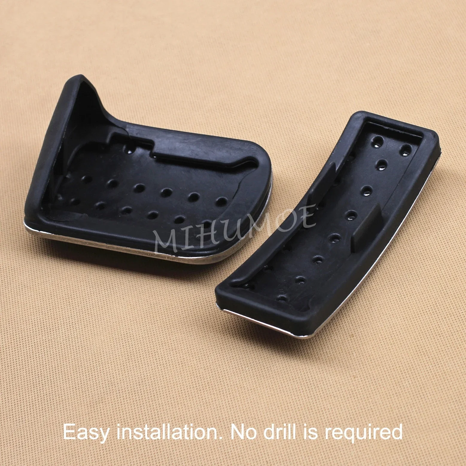 الفولاذ المقاوم للصدأ الغاز بدال فرامل وسادة يغطي لمرسيدس بنز A B GLA CLA M GLE GL GLS الفئة W176 W246 X156 C177 W166 C292 X166