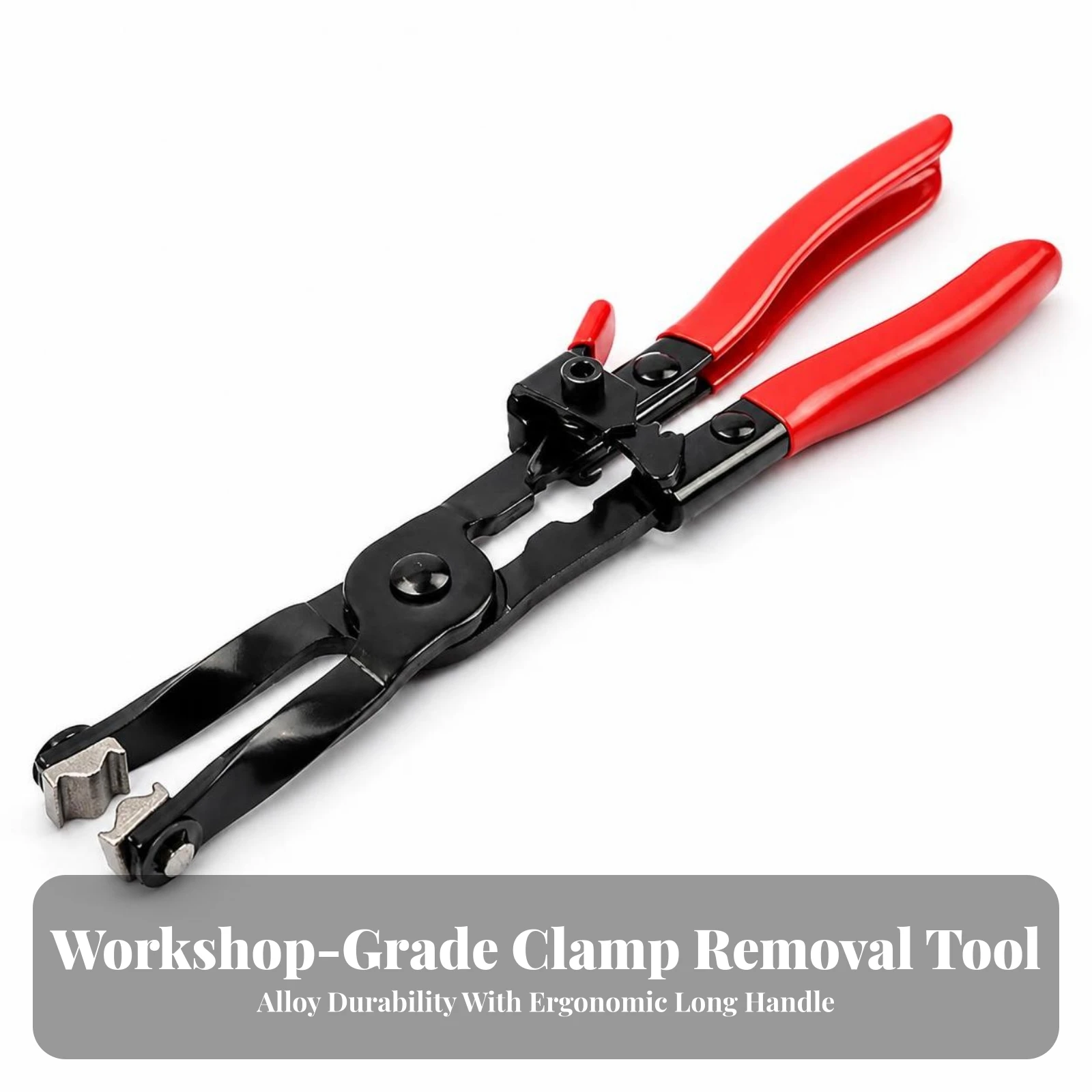 Car Hose Clamp Removal Plier Sturdy Pliers with Serrated Gripping Surfaces Pliers with Anti-Slip Handles Heat-Treated Forged