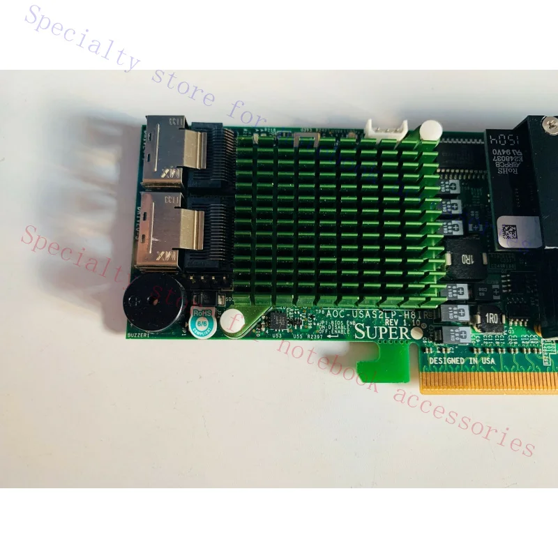 AAA+ FOR Supermicro AOC-USAS2LP-H8iR 6Gb/s 8-Port SAS RAID Adapter+Battery