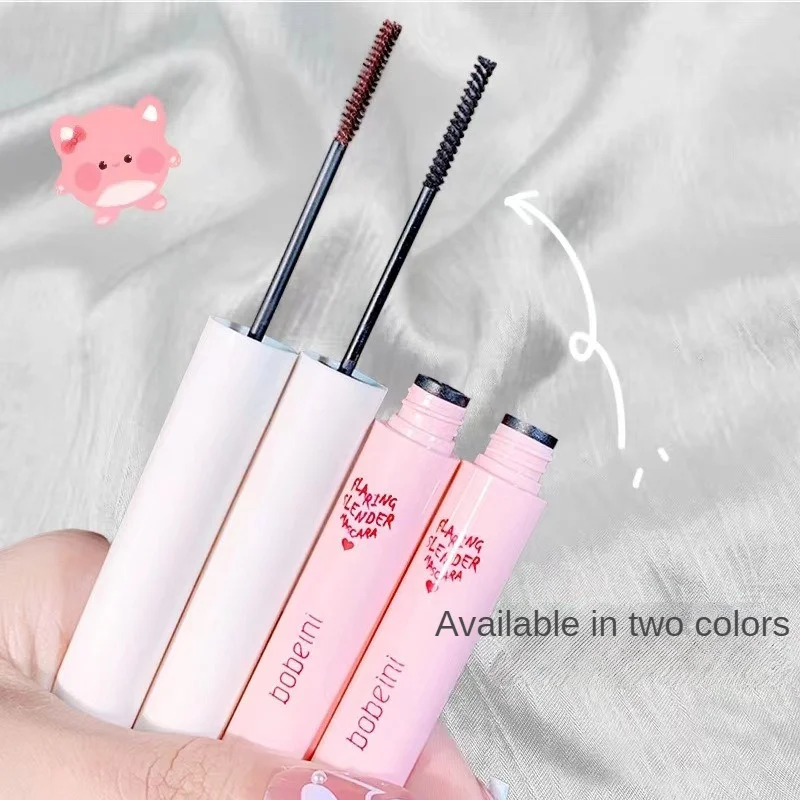 Waterproof Black Brown Mascara Lasting Matte Quick Ultra-fine Brush allungamento ciglia Mascara Lash Extension Makeup Tool