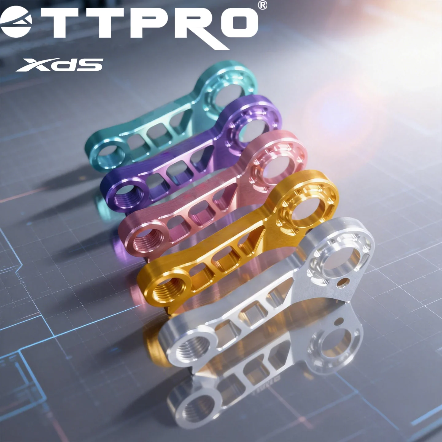 TTPRO Rear Derailleur Hanger Ultra Light Aluminum Tail Hook Fit XDS Shimano Road Bike Bicycle Replacement Dropout view 5