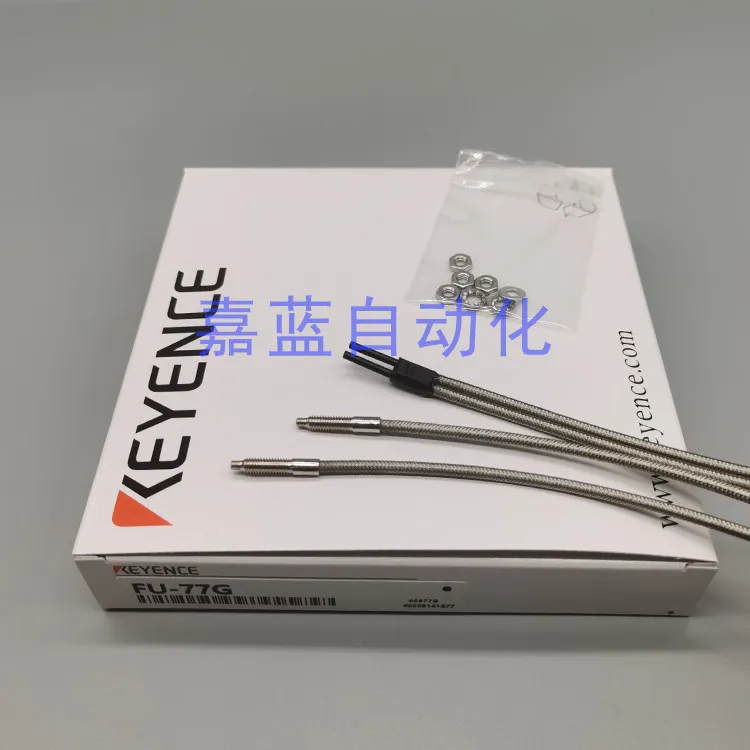 KEYENCE FU-77G Stainless Steel M4 Fiber Optic Sensor - Retroreflective Type for Precision Measurement And Control
