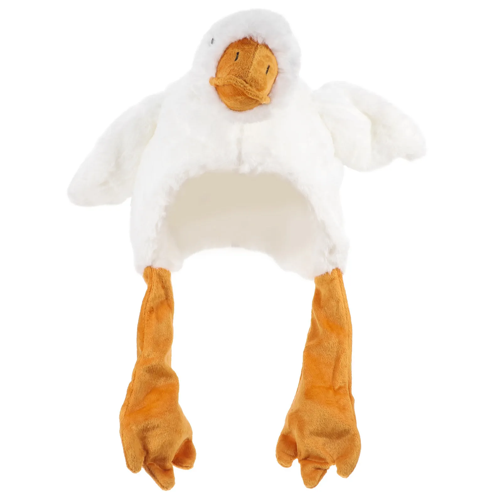 Goose Headgear Cute Large Soft Stuffed Animal Unique Fun Prop for Photos and Events Stuffed Animals