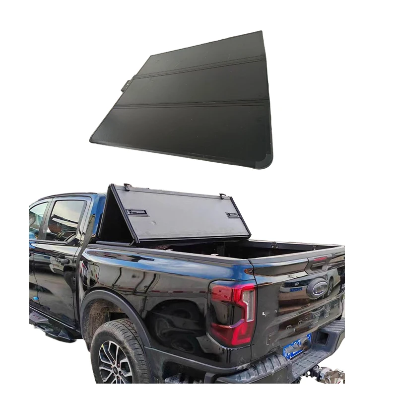 

Factory Hard Tri-Fold Tonneau Cover for NP300 Pickup Truck-Aluminum Alloy Manual Roller Lid with Weatherproof Features