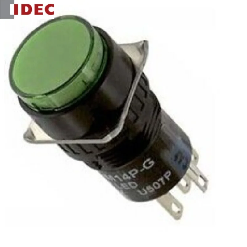 

10pcs AL6M-M14GC Japan idec and Izumi AL6M-M24RC button switch M14PYC A S JW