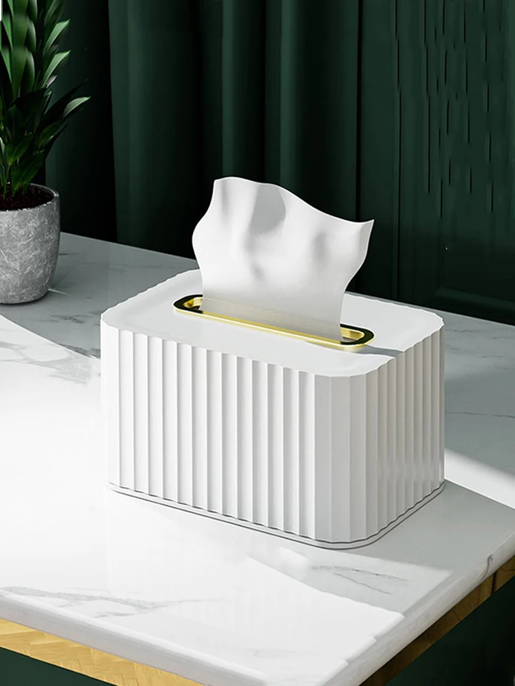 

Light luxury tissue box, living room, high-end paper drawer, high-end tabletop tissue box, napkin paper box, sub paper drawer, m