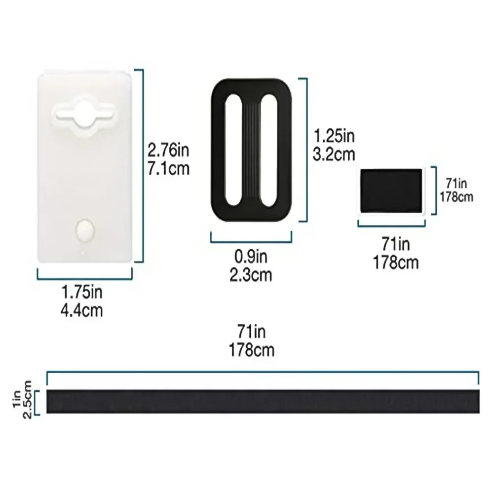 

Для аксессуаров для бассейна Регулируемые ремни Крепежные ремни Простая установка Ремни для покрытия бассейна Настраиваемая длина для бассейна