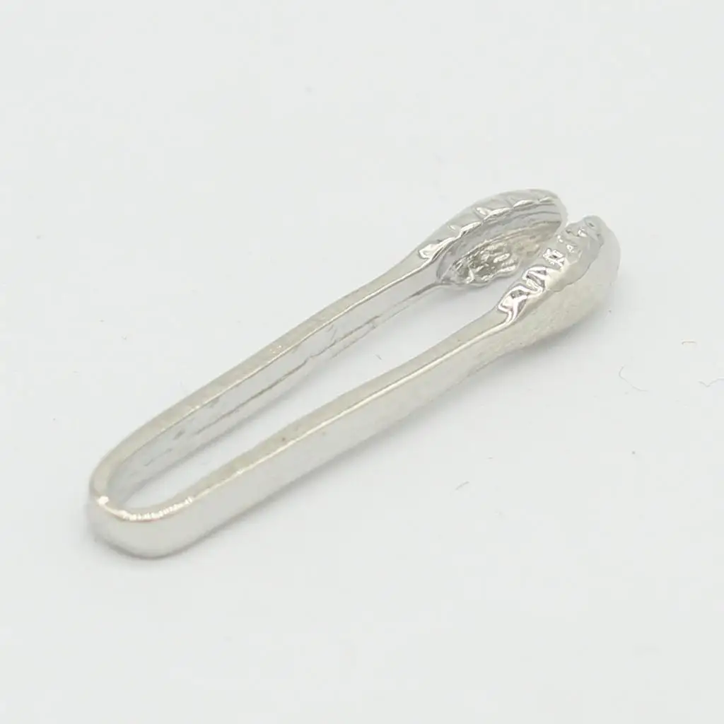 4x 1/12 Metal Tongs Food Clip Cookware Dollhouse Kitchen Furniture Decor