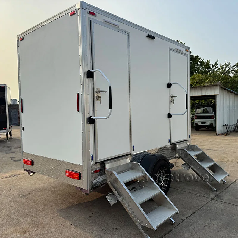 

Wholesale Customized Mobile Trailer Office Bathroom Camping Restroom Accessories Mobile Toilets for Events