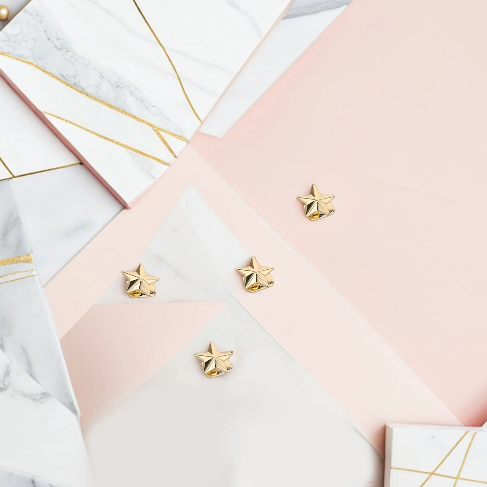 

4Pcs Star Teeth Cap Hip Hop Jewelry Single Tooth Grill Removable Star Design Party Cosplay Rapper Costume Accessories