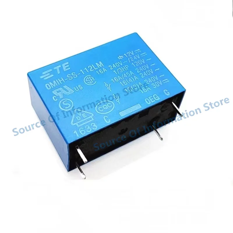 10PCS OMIH-SS-112LM 12V 4Pin TE Relay OMIH-SS-124LM 24V 100%New Original