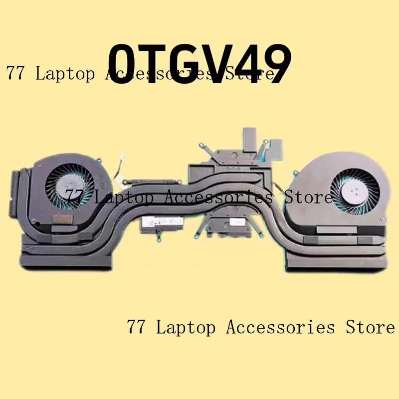 

Оригинальный вентилятор процессора и радиатор для ноутбука Dell Alienware 17 R4 0TGV49 TGV49