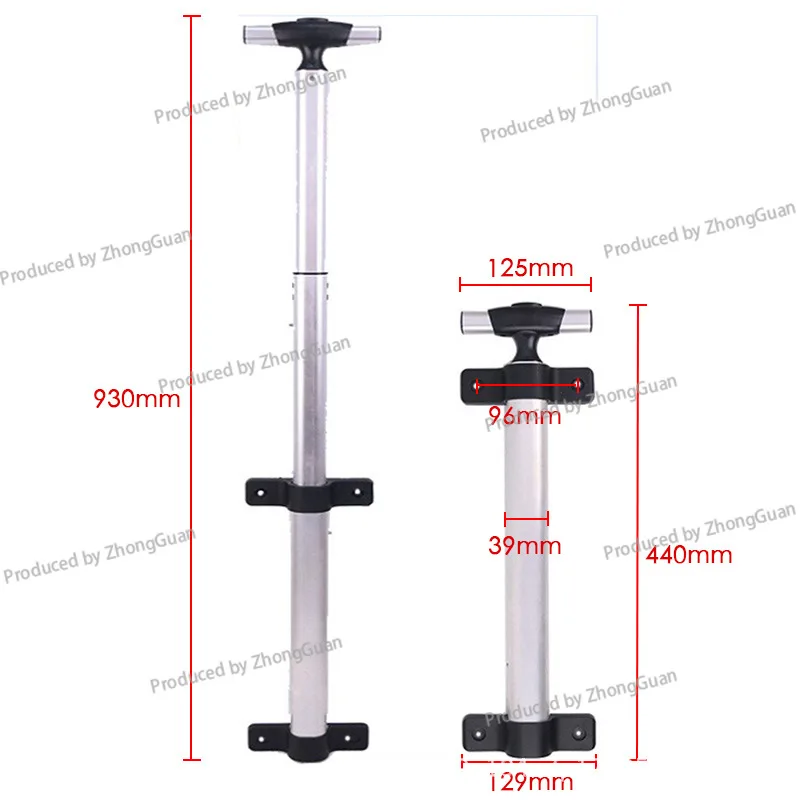 Luggage Single Tie Rod Accessories Aluminum Alloy Single Tie Rod Outdoor Travel Backpack Tie Rod Schoolbag Luggage Accessories