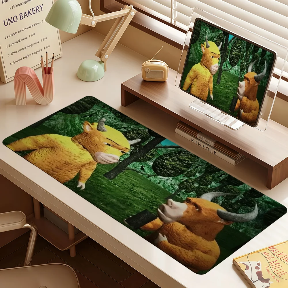 Funny Film Niu Lai Mouse Pad Large Non-slip Lockedge Desktop Computer Desk Mat Keyboard Writing MousePad Office Gamer Student