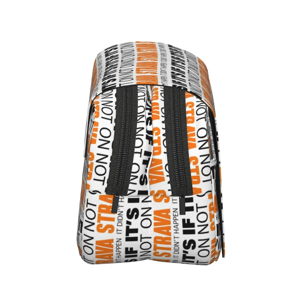 If It's Not On Strava It Didn't Happen Pencil Cases Pen Holder Hard Shell Leather Big Capacity Pen Box Pencil Bag Gifts