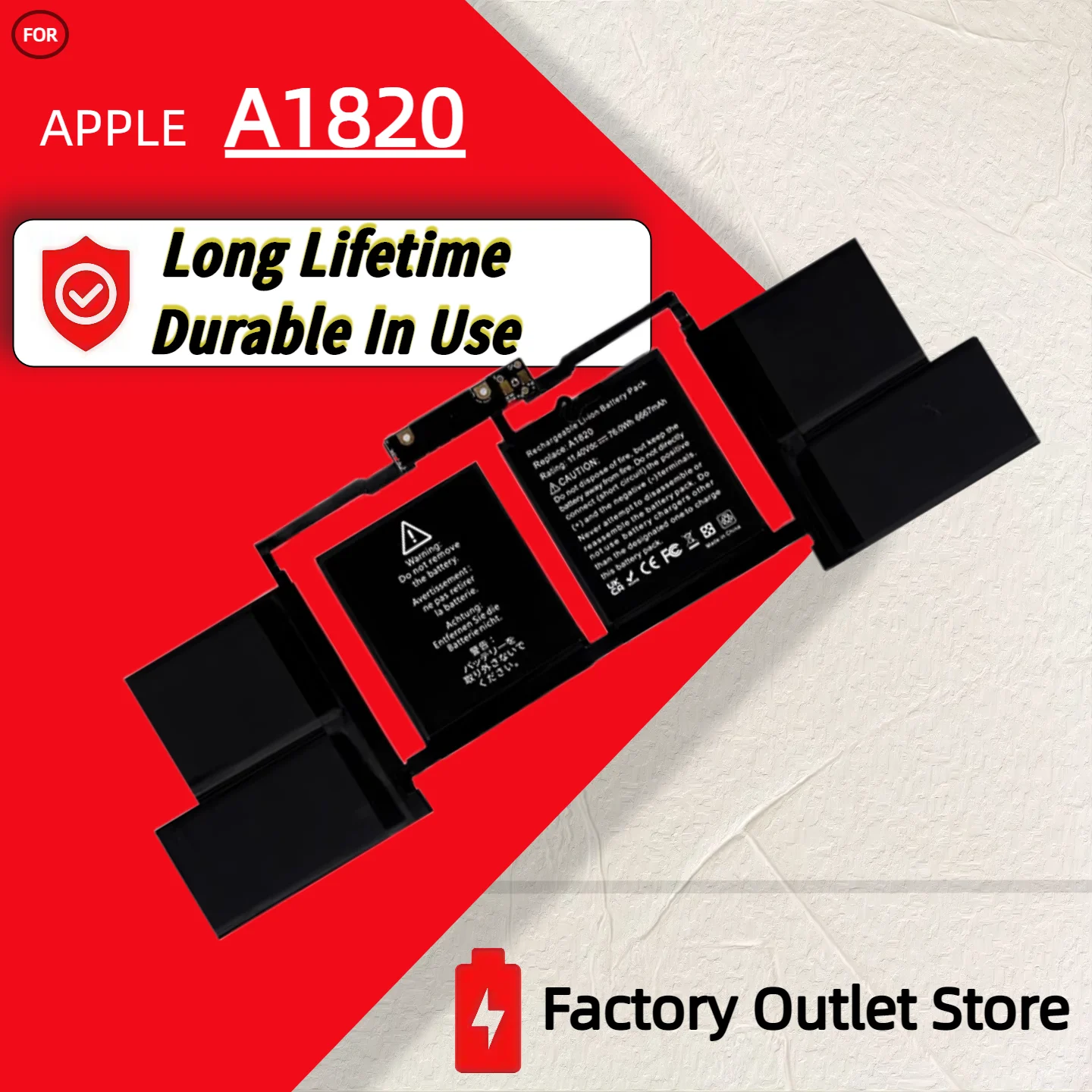 Wholesale And Retail❗❗❗ A1820 Laptop Battery For APPLE MACBOOK PRO 15' A1707 2016 2017 Year Free Tools 24 Months Warranty