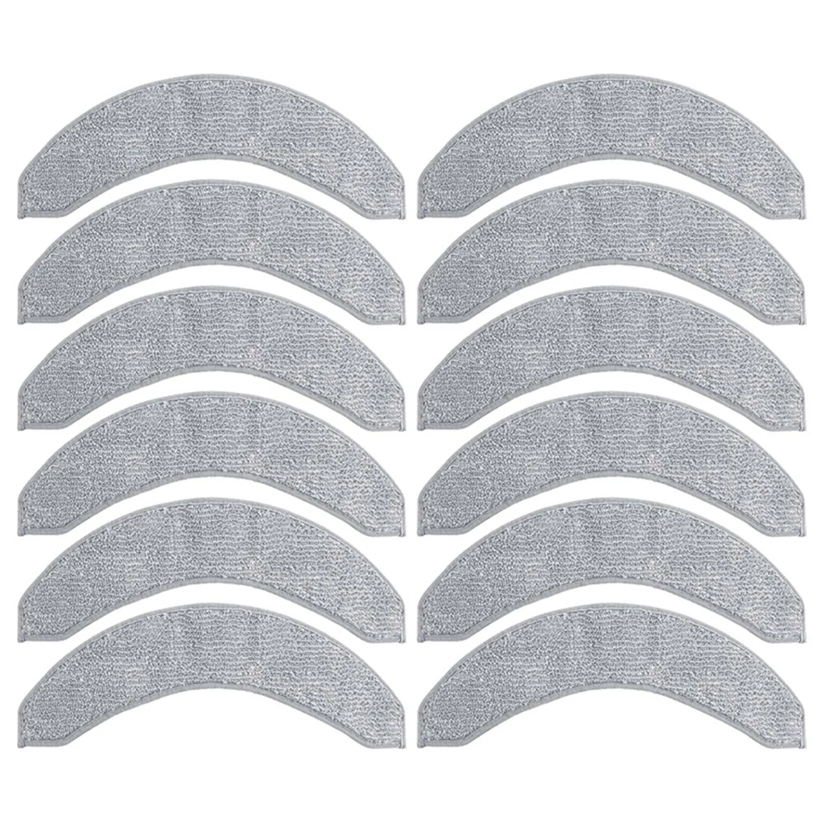 L65A 12 قطعة من وسادات الممسحة البديلة لـ iRobot Roomba Combo J7+ Robot Vacuum، ملحقات وسادة التطهير المصنوعة من الألياف الدقيقة القابلة لإعادة الاستخدام