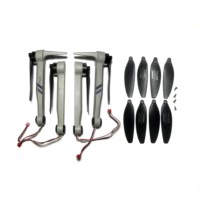 4DRC F10 New Drones 4D-F10 Brushless Motor Drone Engine Motors Arm With Blade Propellers Maple Leaf Blade Rotor Wing