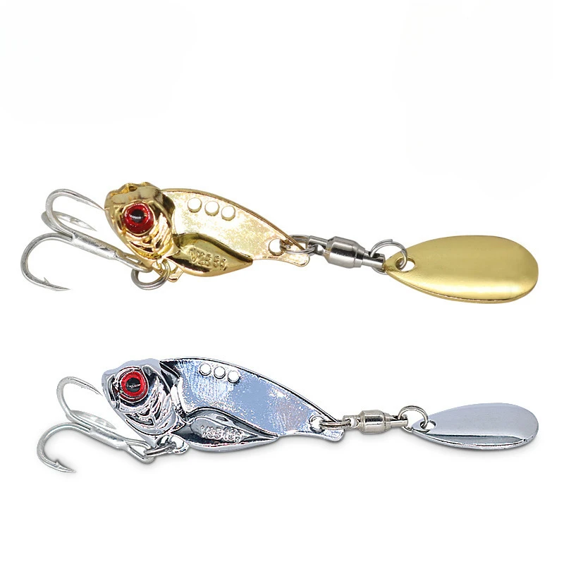 

Spinner Fishing Lures Wobblers Sequin Spoon Crankbaits Artifical Easy Shiner VIB Baits for Fly Fishing Trout Pesca