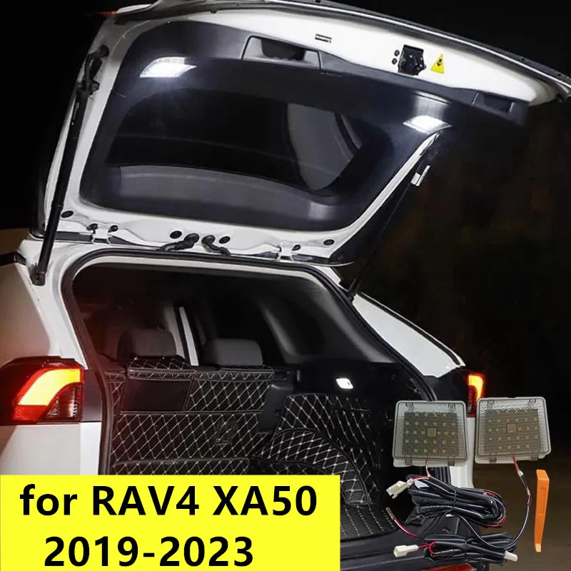 

For Toyota RAV4 RAV 4 5th 2019 2020 LED Car Tail Lights Rear Cargo Trunk Light Tailgate Lamp Suitcase Lights for Rav4 2022 2023