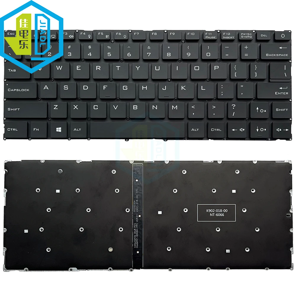 Nuevo teclado retroiluminado en inglés de EE. UU. para Pcbox Fire 3 PCB-IL3W1 Fire 5 PCB-IL5W1, reemplazo de teclado Original para portátil