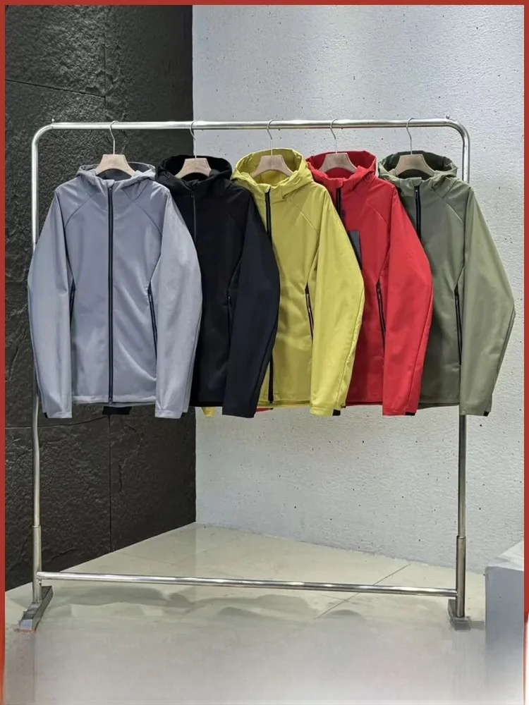 

ex Fce Lined Outdoor Jaet Hooded Soft ell Windbreaker Spring Autumn Winter Casual Comfortable Breathable Polyester
