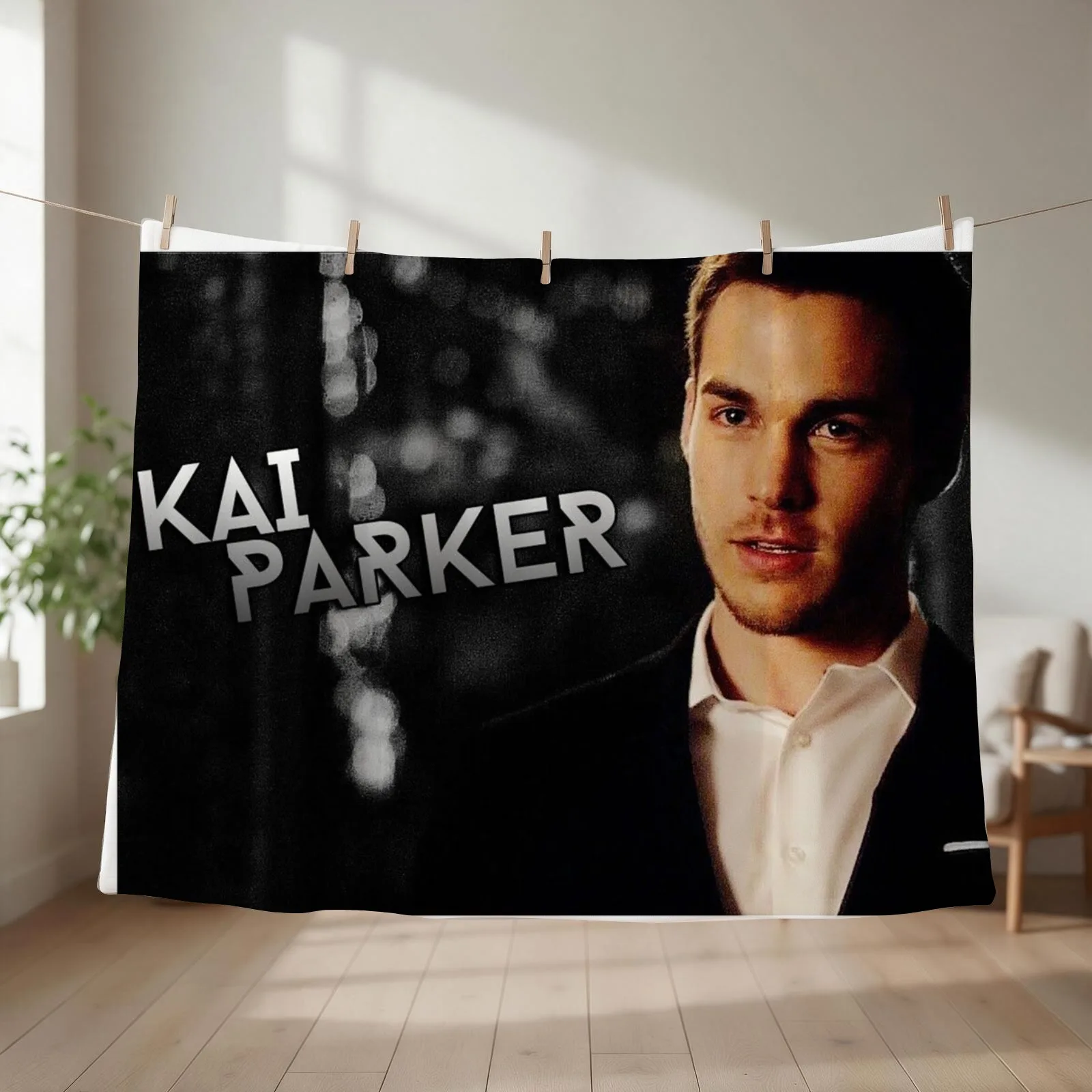 kai parker Throw Blanket couch cozy soft plush fuzzy picnic outdoor blanket
