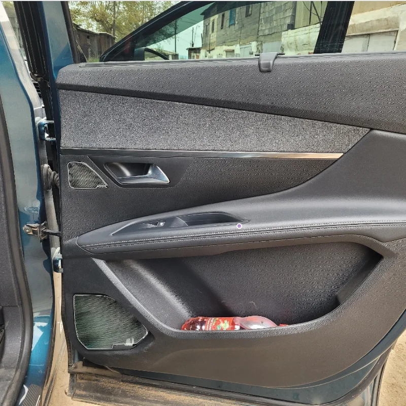 Door Speaker Audio Pillar A Loudspeaker Decoration Cover Trim Styling For Peugeot 3008 GT 5008 2017 2018 2019 2020 Accessories