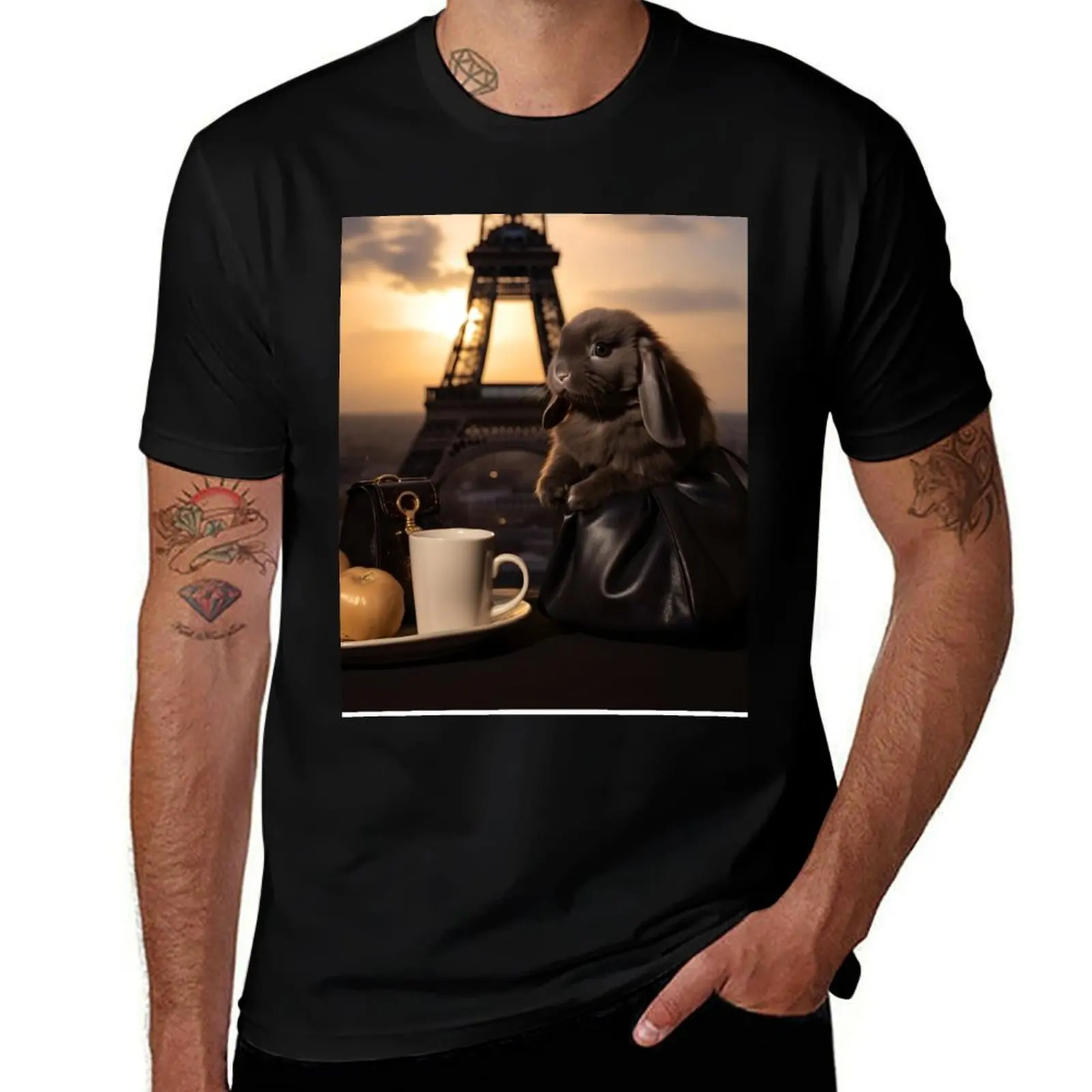 

Paris Bunny 1 T-Shirt plus size tops shirts graphic tee valentines boutique clothes t shirts for men cotton