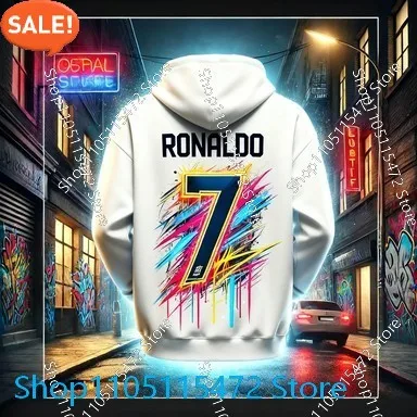 

Популярная толстовка RONALDO 925, модная толстовка с футбольной звездой, фанатское издание, удобная повседневная уличная одежда для мужчин и женщин