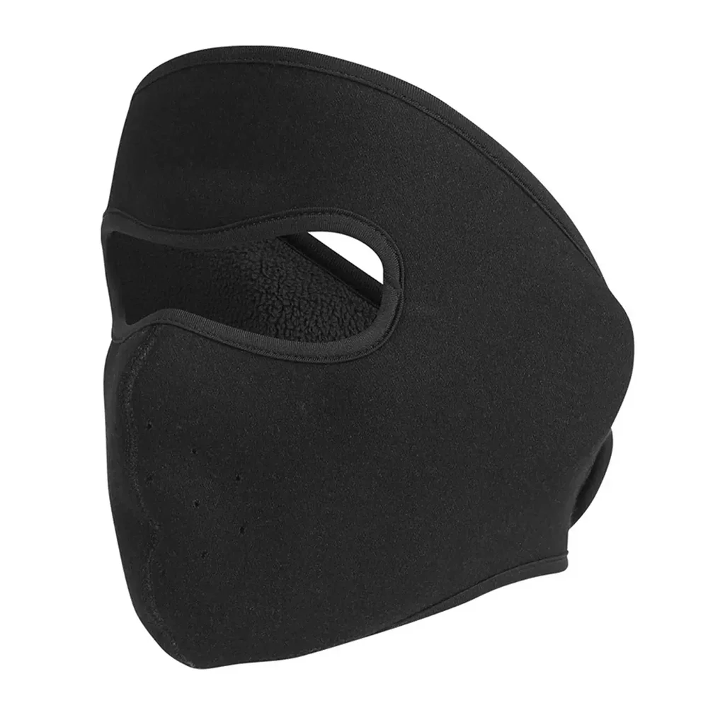 Outdoor Winter Face Mask Warmth Thickened Neck Ear Protection Wind Cold Resistance Breathable Electric Vehicle Cycling Full Mask