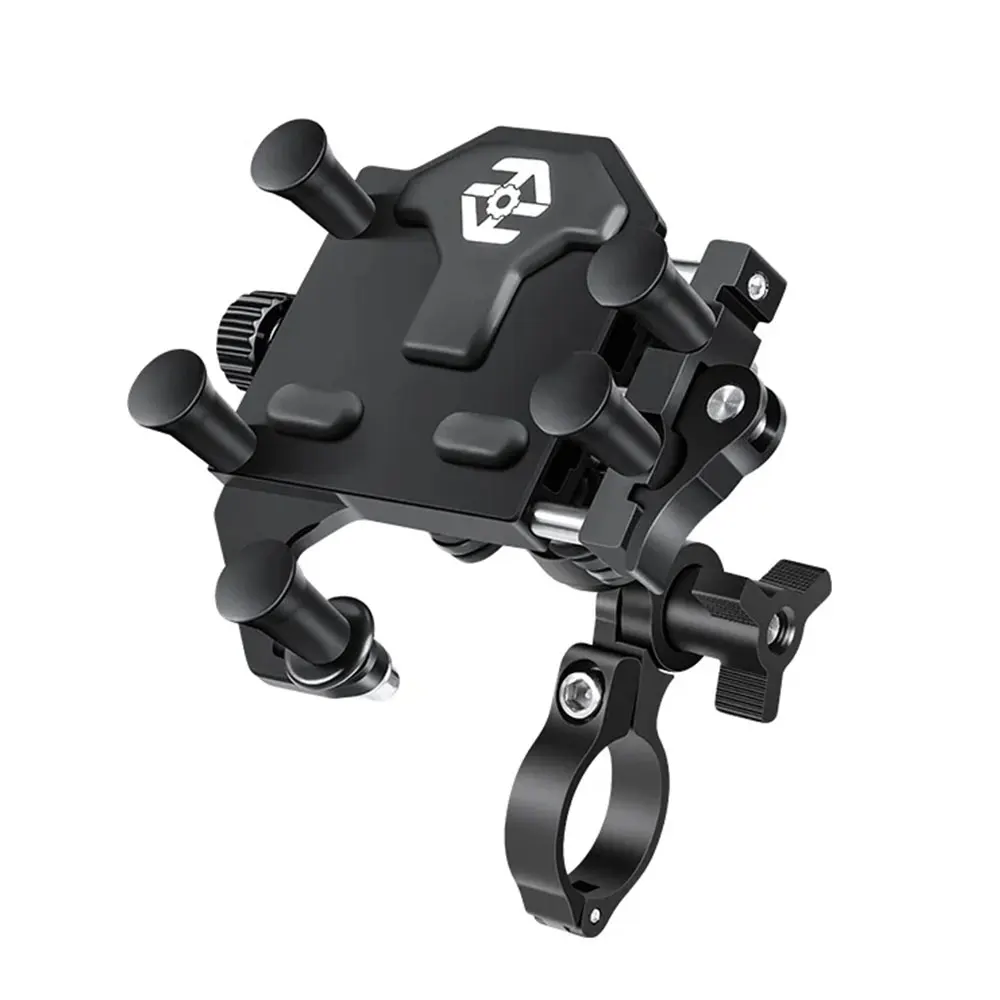 AliExpress LTKJ Metal Alloy Motorcycle Mobile Stand High Quality With Shock Absorber Bike Motorcycle Cell Phone Holder Motos Navigation Bracket