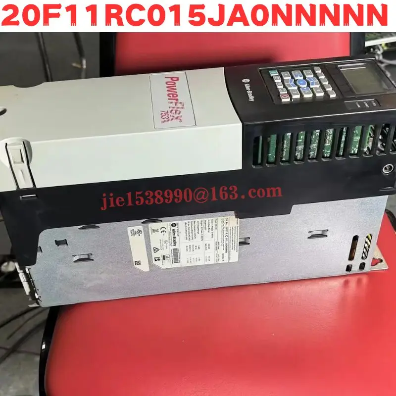Used Frequency converter 20F11RC015JA0NNNNN  Normal Function Tested OK