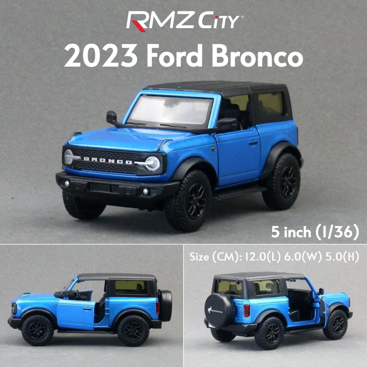 1/36 フォードブロンコ SUV オフロードおもちゃの車のモデル子供のため