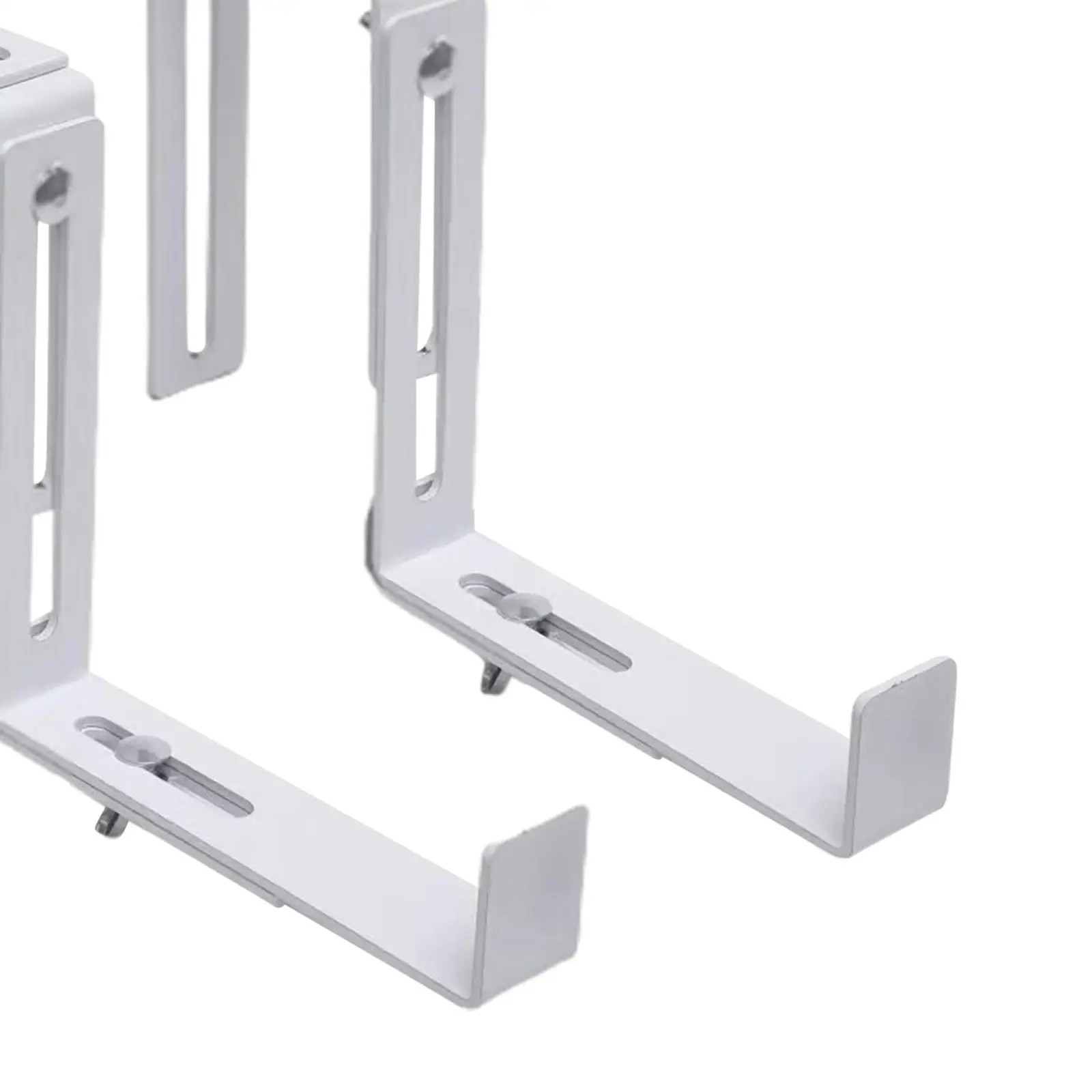 

2Pcs Flower Box Holder Stand Railing Flower Box Holder Wind Chimes, etc.