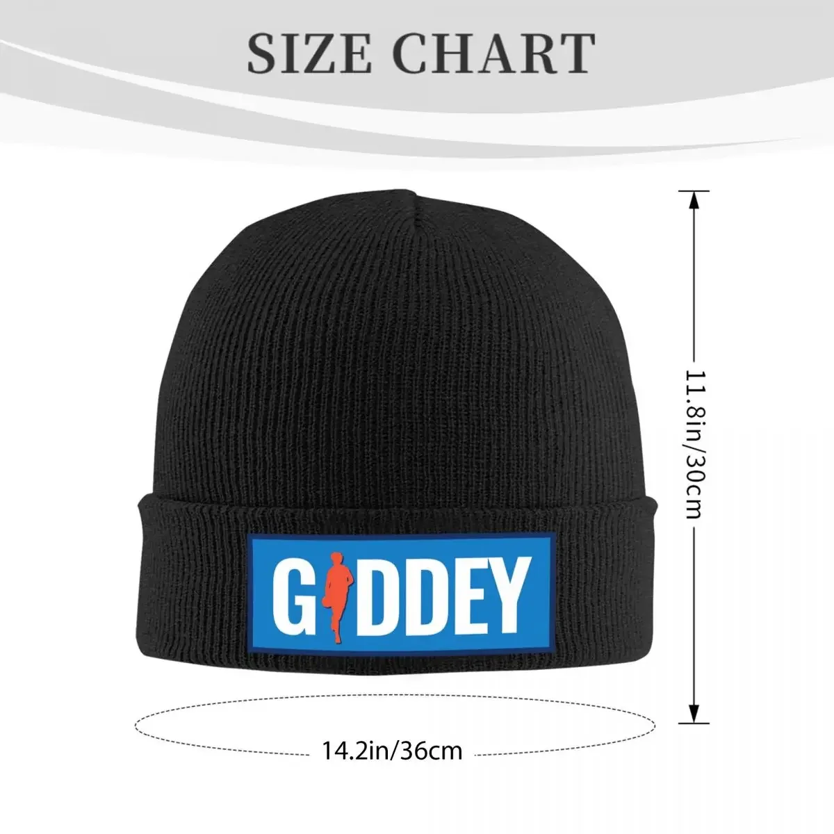 Josh Giddey - Oklahoma City Basketball Thunder Warm Knitted Cap Fashion Bonnet Hat Autumn Winter Outdoor Beanies Hats for Adult