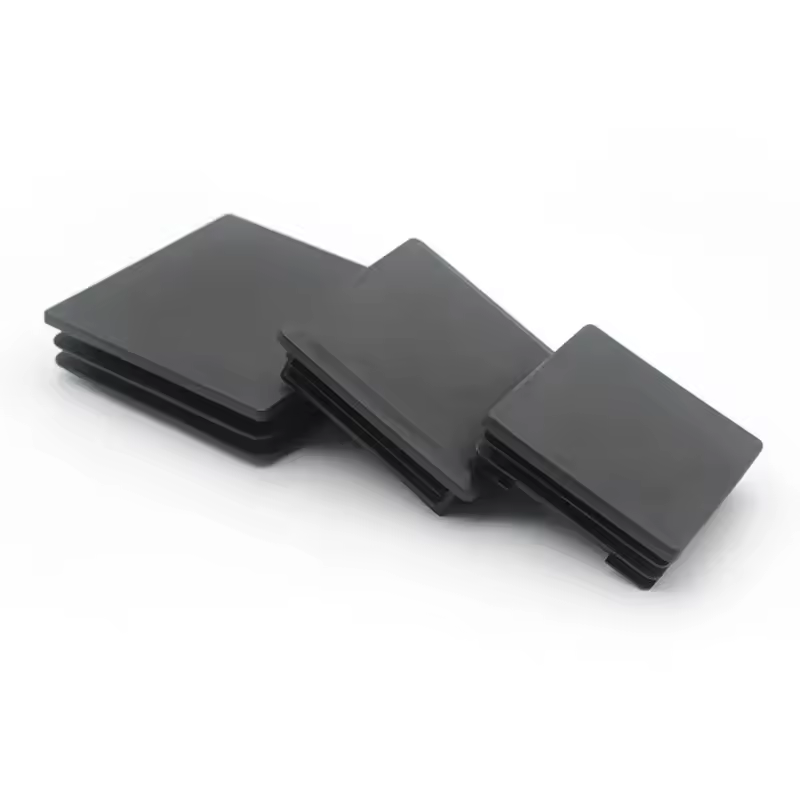 Square Plastic Black Blanking End Caps Furniture Leg Tube Pipe Inserts Plugs Bung Decorative Dust Cover 20x20mm-40x40mm - Image 5